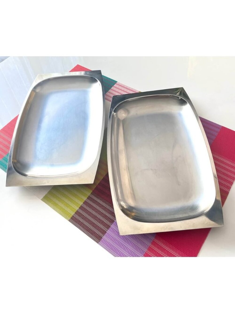 VTG set of 2 AS Arthur Salm Rectangle Serving Dish- Sweden